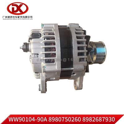 Εναλλακτικός κινητήρας 24V 80A 8980750260 8982687930 8 98075026 0 8 98268793 0 για ISUZU 700P 4HK1